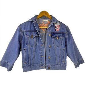 Wild Blue "Live Original" Denim Jean Jacket Girls Large Sadie Robertson